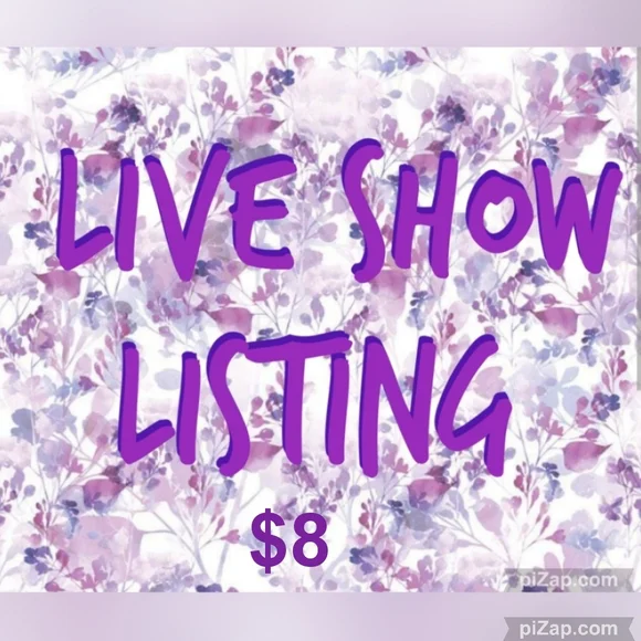 $8 Live Show Listing - Picture 1 of 2